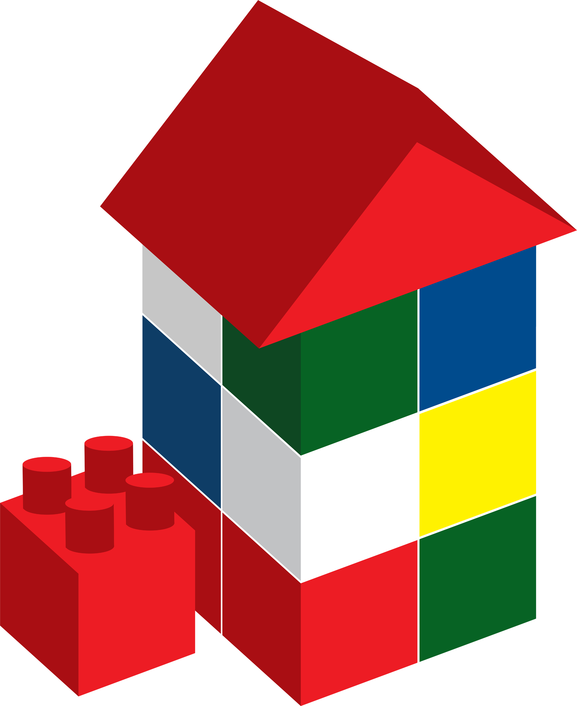 "build It Better" With Lego Blocks - House (1963x2400)