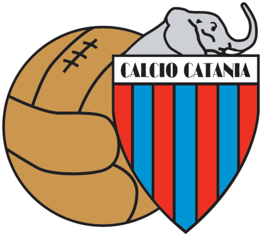 Calcio Catania Logo - Catania Calcio Png (525x475)