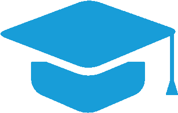 Mortar Board Or Graduation Cap, Education Symbol - Graduation Hat Vector (417x417)