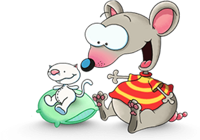 Toopy & Binoo Sentados Juntos - Toopy And Binoo Birthday Kit (400x400)