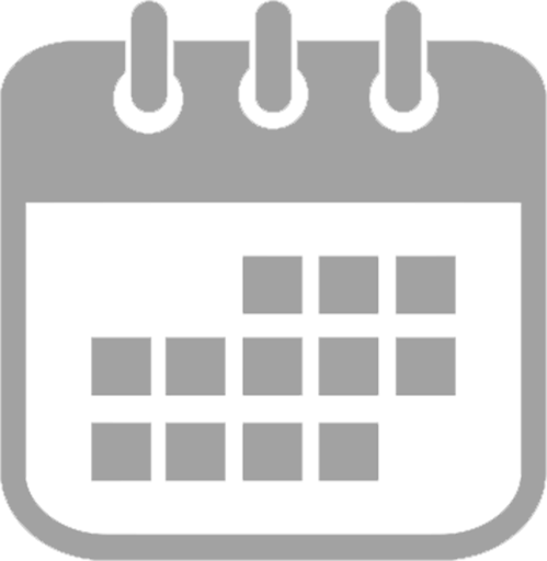 Days - Calendar Icon Png Grey (499x512)
