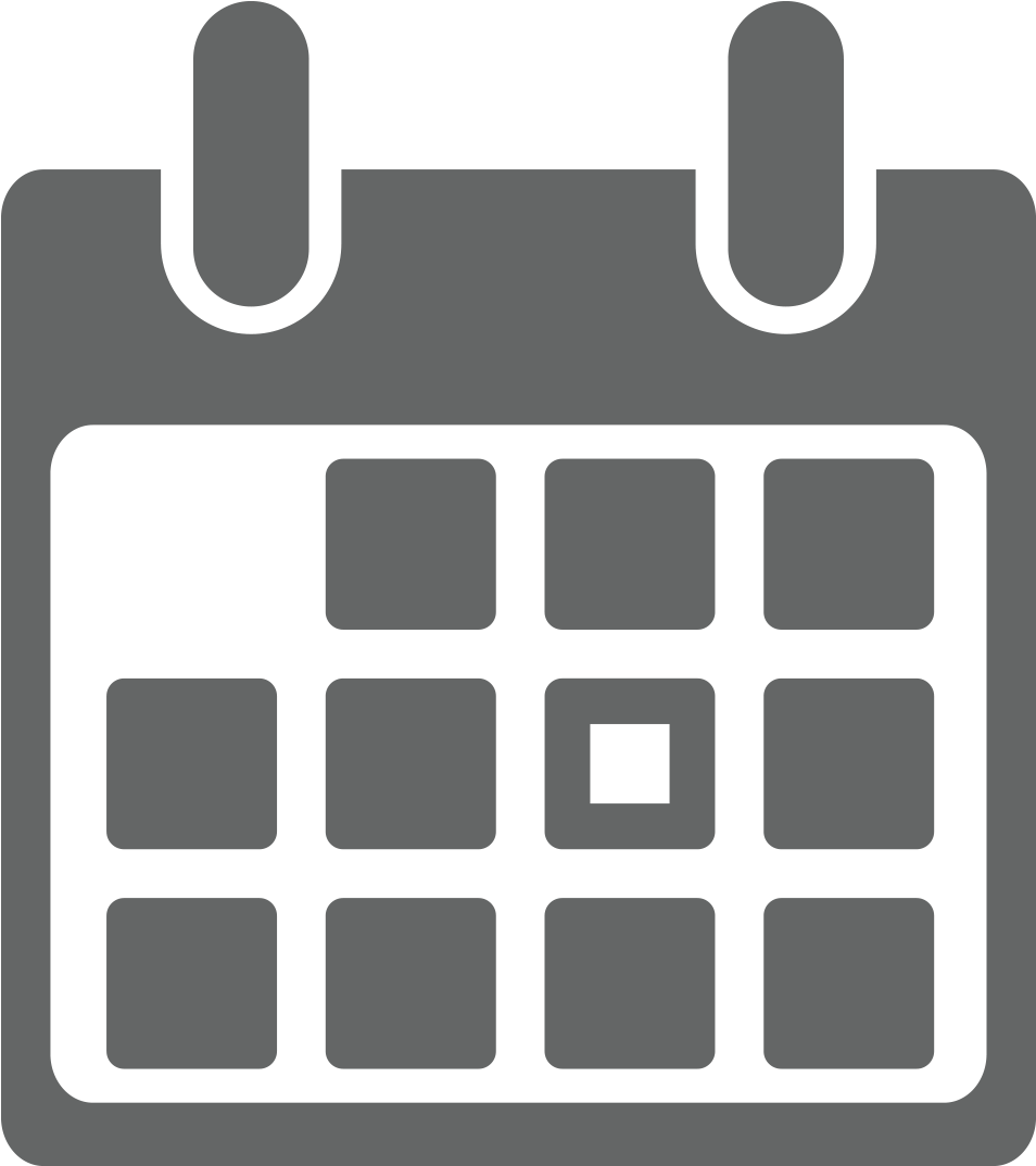 Calendar Icons - Grey Calendar Icon Png (1090x1090)