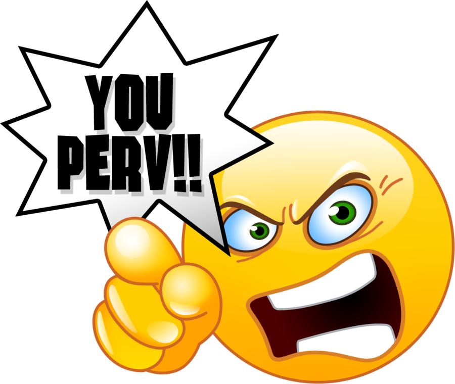 You Perv Smiley - You Are A Perv (900x760)