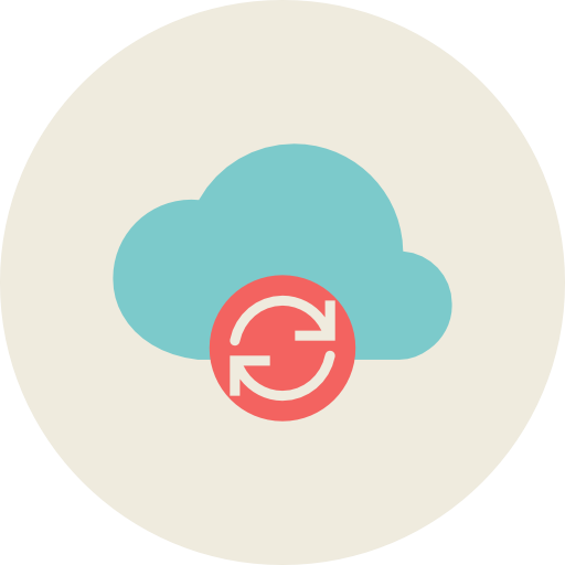 Icono Sincronizacion En La Nube, De - Fundraising (512x512)