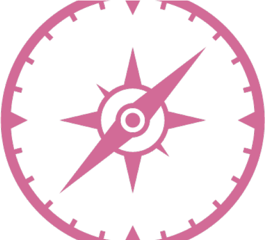 Compass Clipart Pink - Stopwatch 10 Minute Timer (640x480)