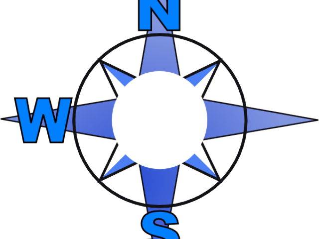 East Clipart Compass Rose - Compass (640x480)
