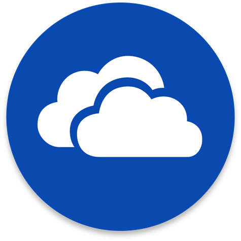 Onedrive Icon - App Store Circle Icon (512x512)