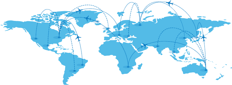 365 Day Guarantee - Private Jet Flight Map (800x298)