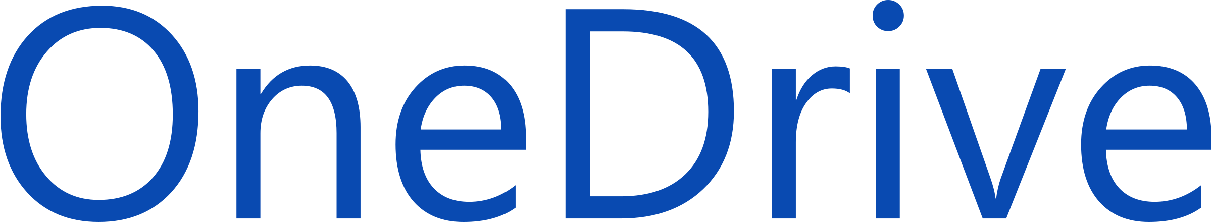 Onedrive Logo Png Transparent - Onedrive Logo (2400x440)