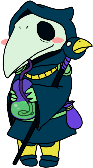 Plague Doctor Shovel Knight (562x700)