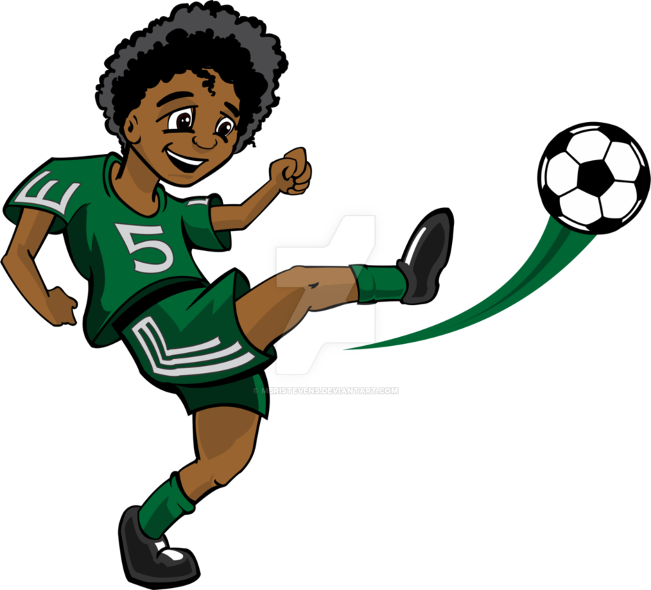 Soccer Player 2 By Mbristevens - Digital Art (939x851)