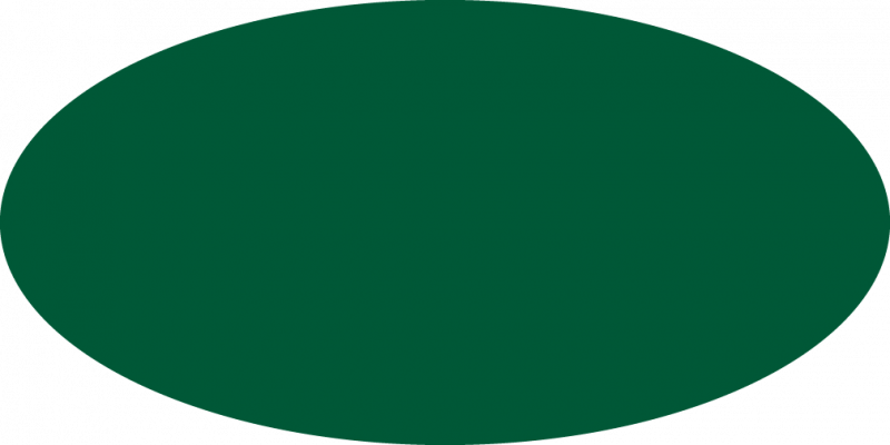Green oval