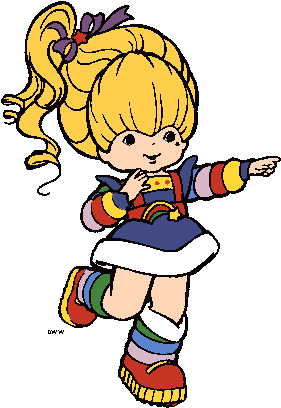Rainbow Brite Clip Art - Rainbow Brite Coloring Pages - (294x420) Png ...