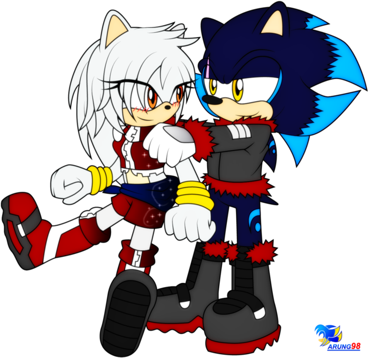 Night And Knight The Hedgehogs By Arung98 - Night The Hedgehog Drawing (1063x752)