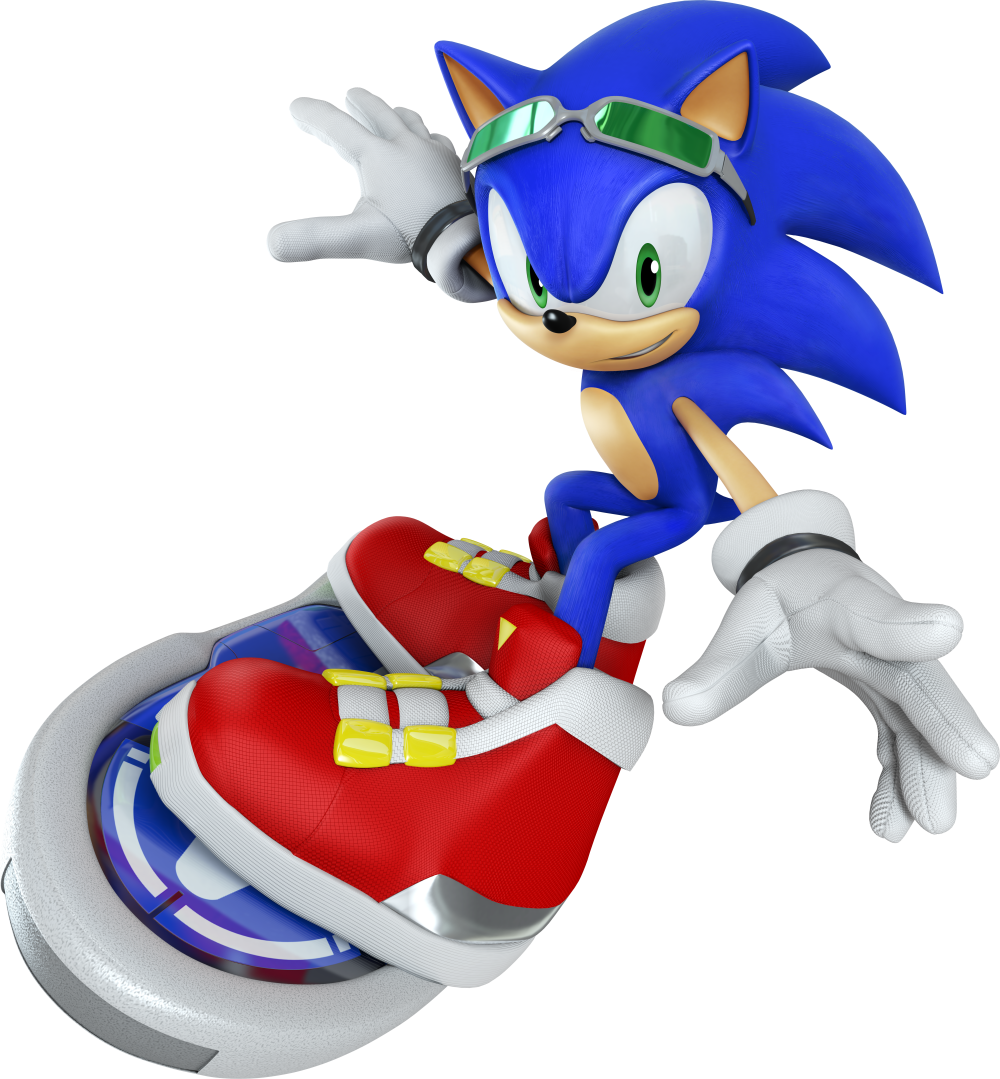 Sonic And The Black Knight Jet - Sonic The Hedgehog Free Riders (1000x1079)