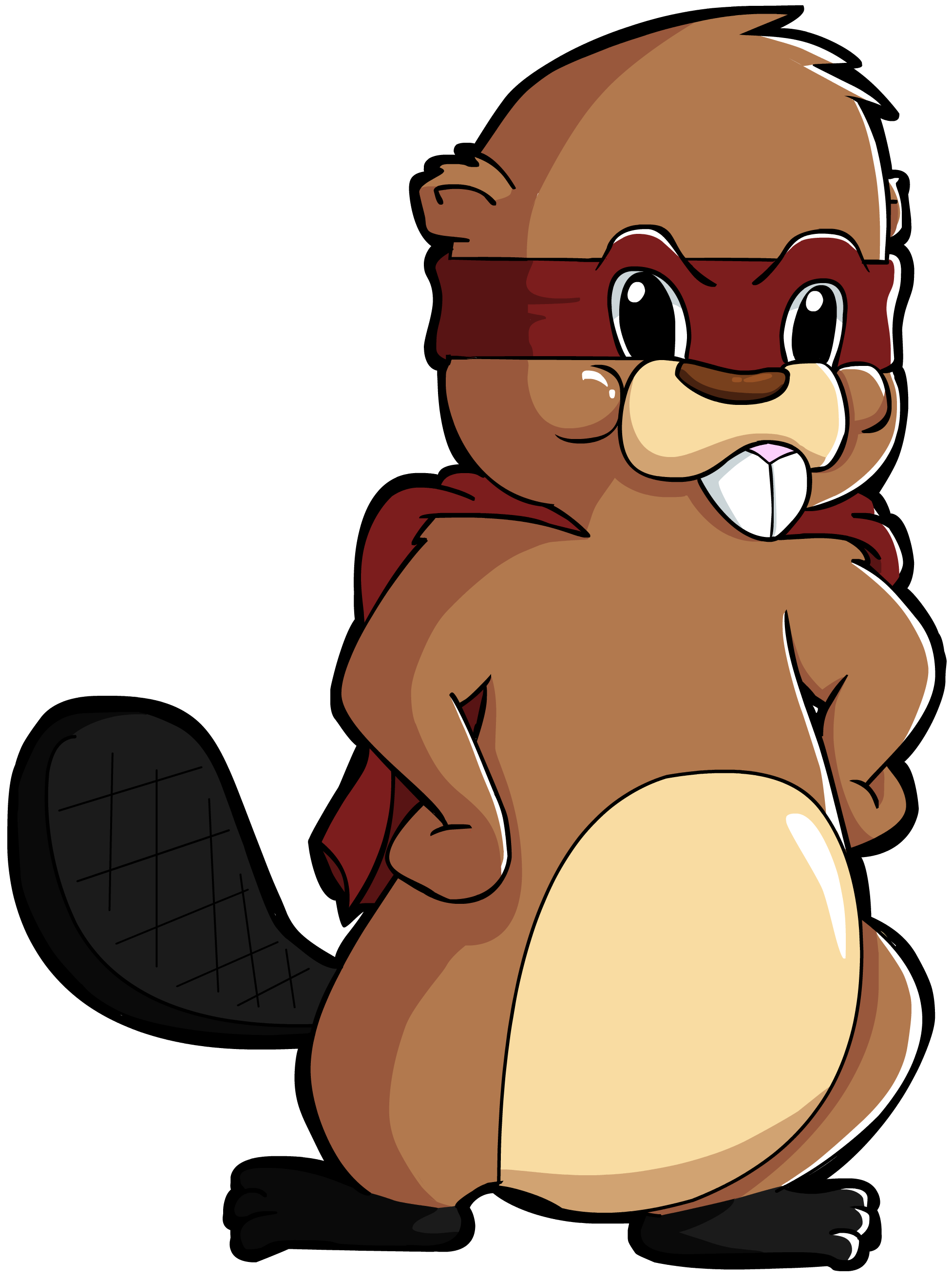 Superhero Beaver - Marmot As Super Hero (2738x2738)