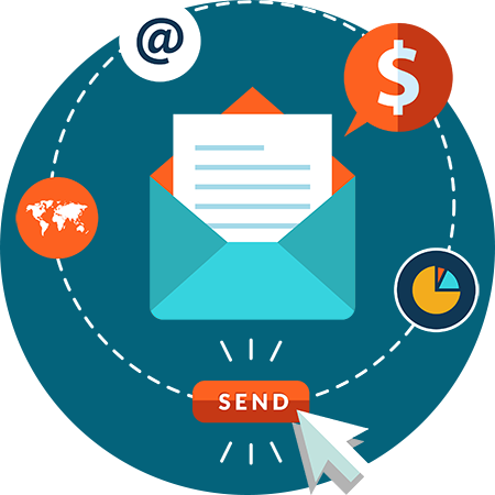 Email Marketing - World Map (450x450)