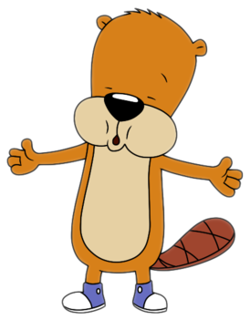 Munchy Beaver 2 - Munchy Beaver Pb&j Otter (311x393)