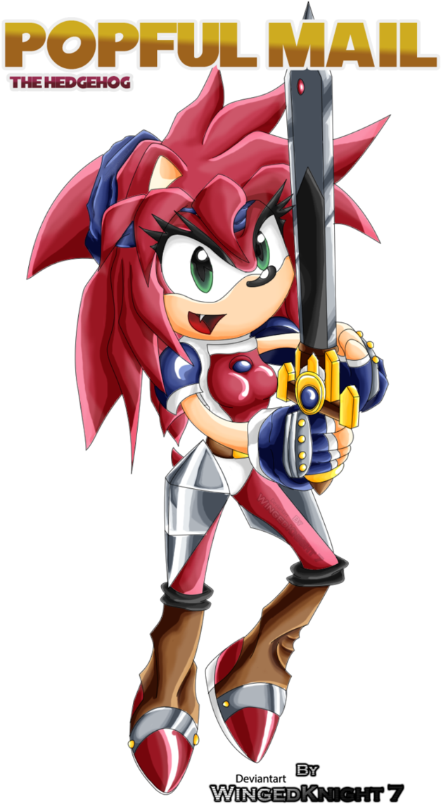 Sister Sonic By Wingedknight7 - Sister Sonic (669x1195)