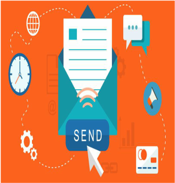 Email And Text Message Marketing - Graphic Design (445x445)