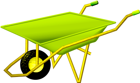 Wheelbarrow, Clip Art, Farmhouse, Animales, Illustrations - Clip Art (507x373)
