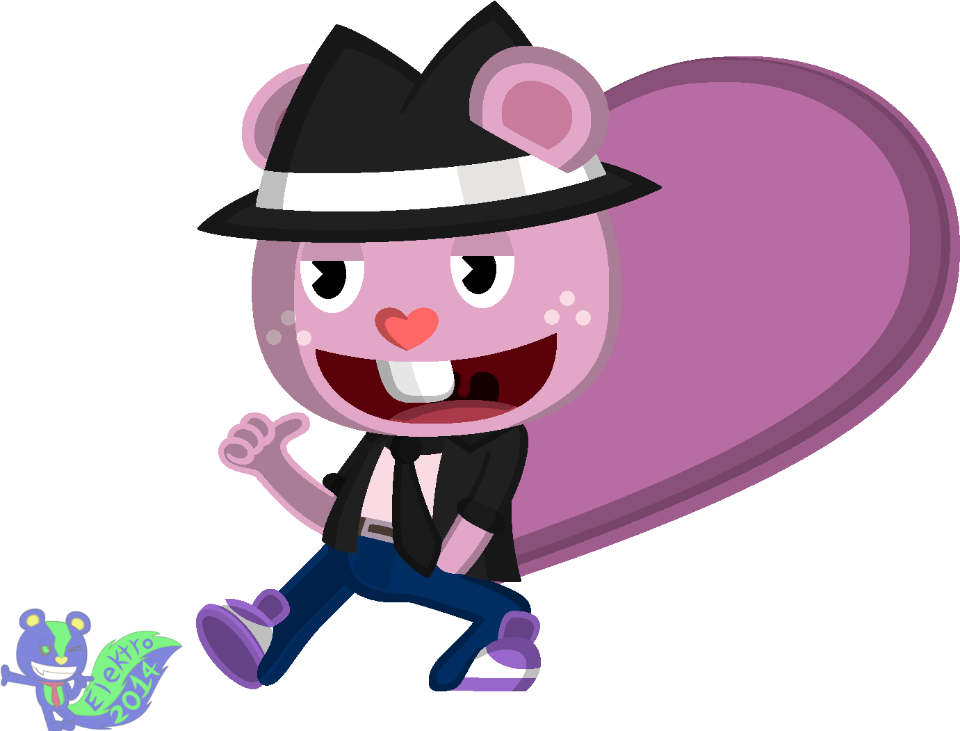 Stay Cool Beaver Boy - Toothy Is Beaver Htf (1501x1093)