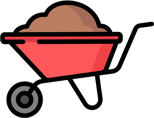 Wheelbarrow Free Icon - Design (512x512)