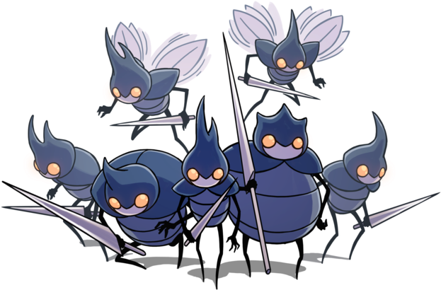 Hollow Knight - Hollow Knight Character Design (700x471)