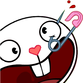 6 Paperclip Base - Happy Tree Friends Scary (360x360)