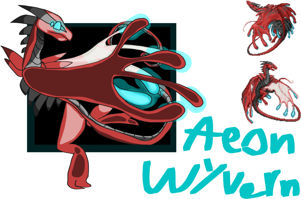 #1 Aeon Wyvern By Howledjustice - Graphic Design (1024x648)