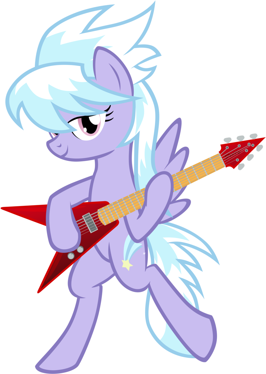 Cloudchaser Rocking By Vunlinur On Deviantart My Little - Horse (900x1298)