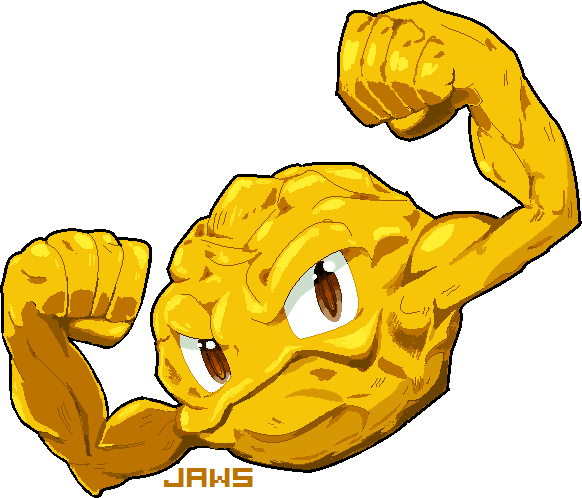 Shiny Geodude By Willow-pendragon - Geodude Shiny (582x498)