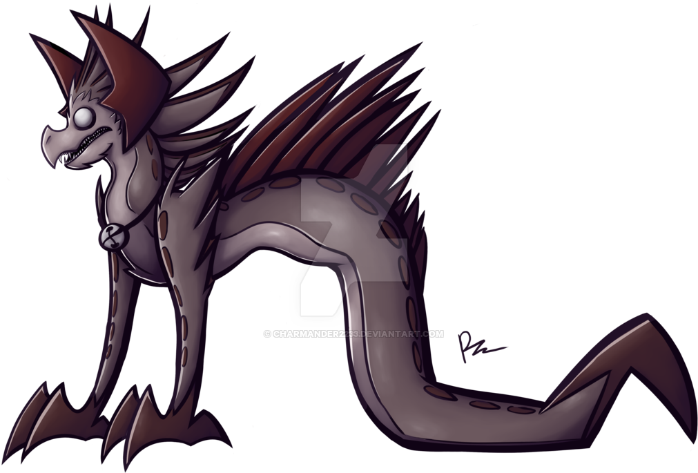 Cronus The Wyvern God By Charmander2233 - Cartoon (1024x705)