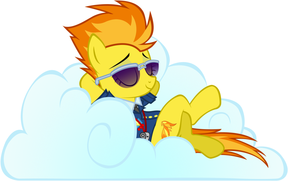 Spitfire On A Cloud By Nikkikitty44 - Cartoon (1151x693)