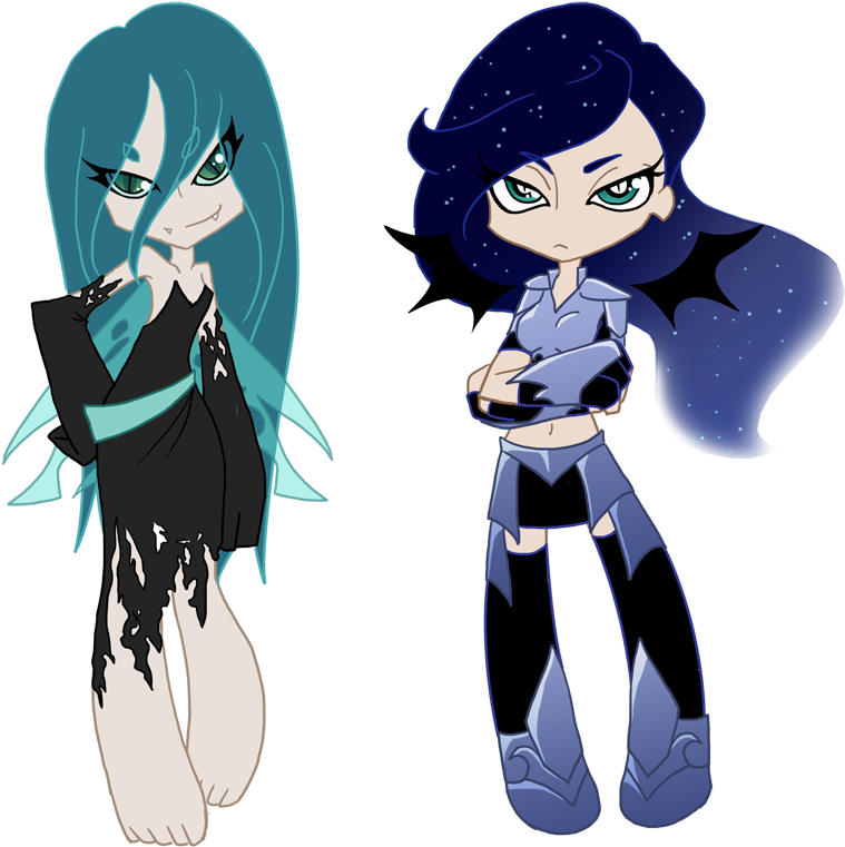Chrysalis And Nightmare Moon By The-orator - My Little Pony Friendship Is Magic Queen Chrysalis (938x862)