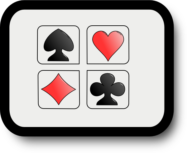 Poker Clip Art At Clker Com Vector Clip Art Online, - Screw Your Neighbour Scoring (600x489)