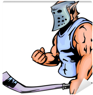 Elf With Hockey Mask And Stick - Sports (400x400)
