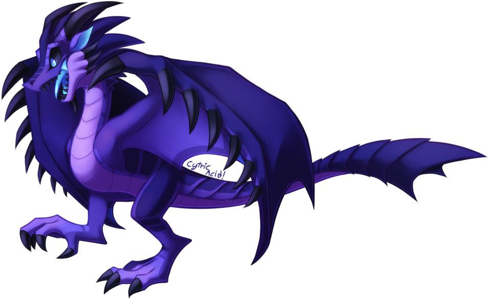 Wyvern Stomp By Cytric-acid - Cartoon (1024x612)