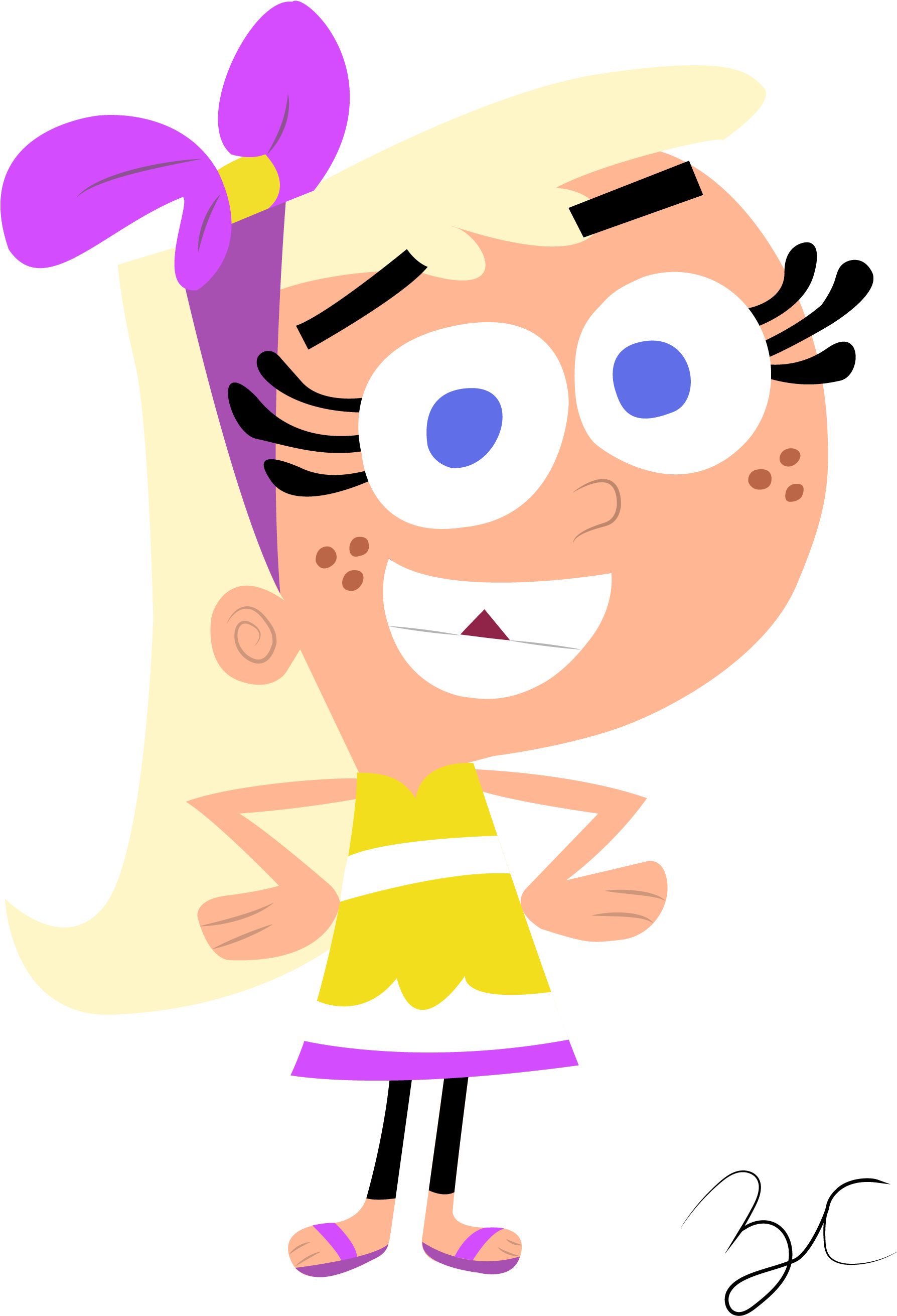 Fairly Odd Parents Favourites By Regularbluejay Girl - Chloe Carmichael (2048x2840)