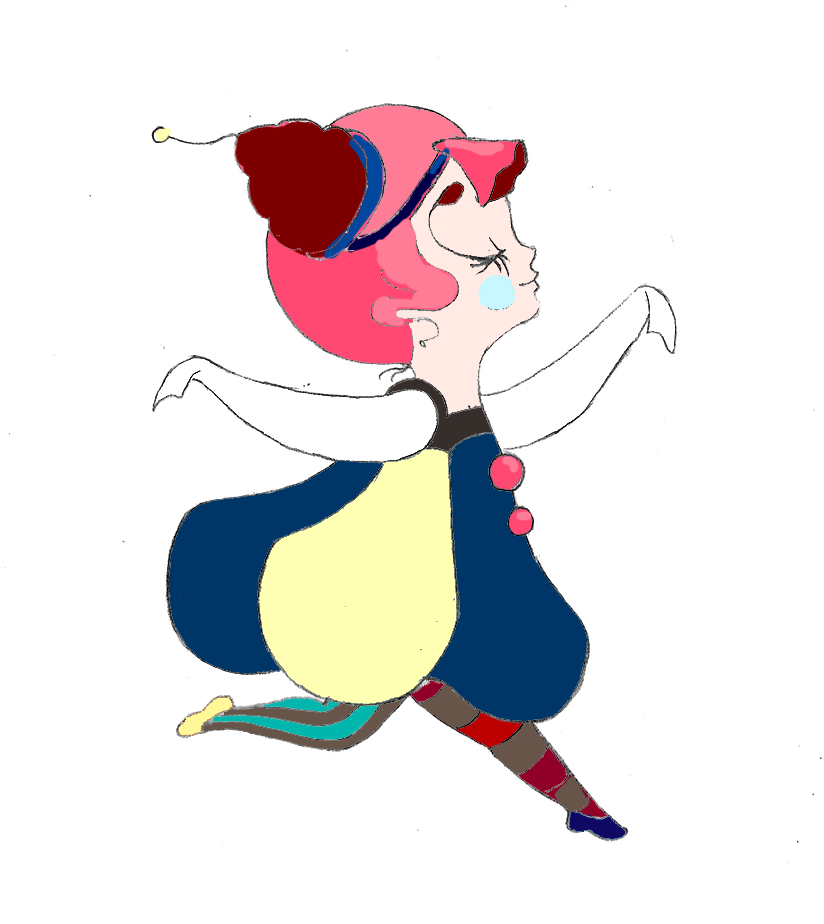 To Be A Circus Performer Isn't Her Dream, But The Circus - Illustration (838x927)