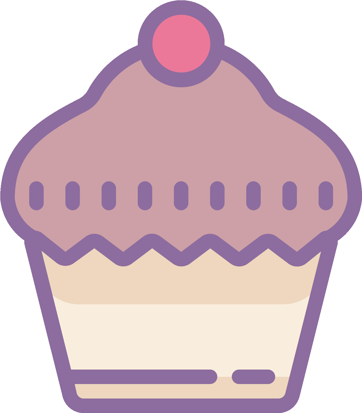 This Icon Represents A Cupcake - Cupcake (1600x1600)