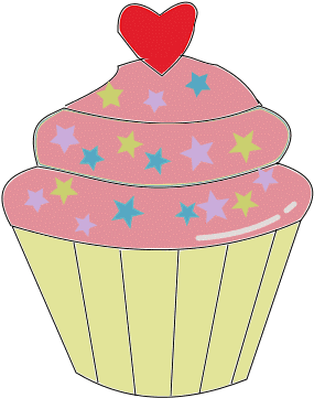 Nos Comentários, Deixem Ideias De Desenhos Que Vocês - Cupcake (501x527)