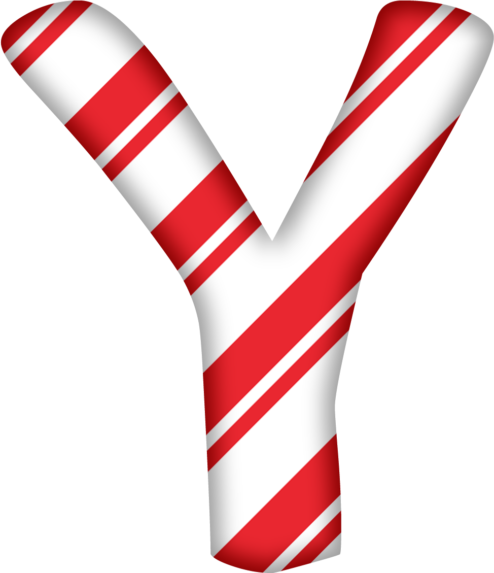 Candy Cane Letter Alphabet Santa Claus Christmas - Santa Claus (1200x1200)