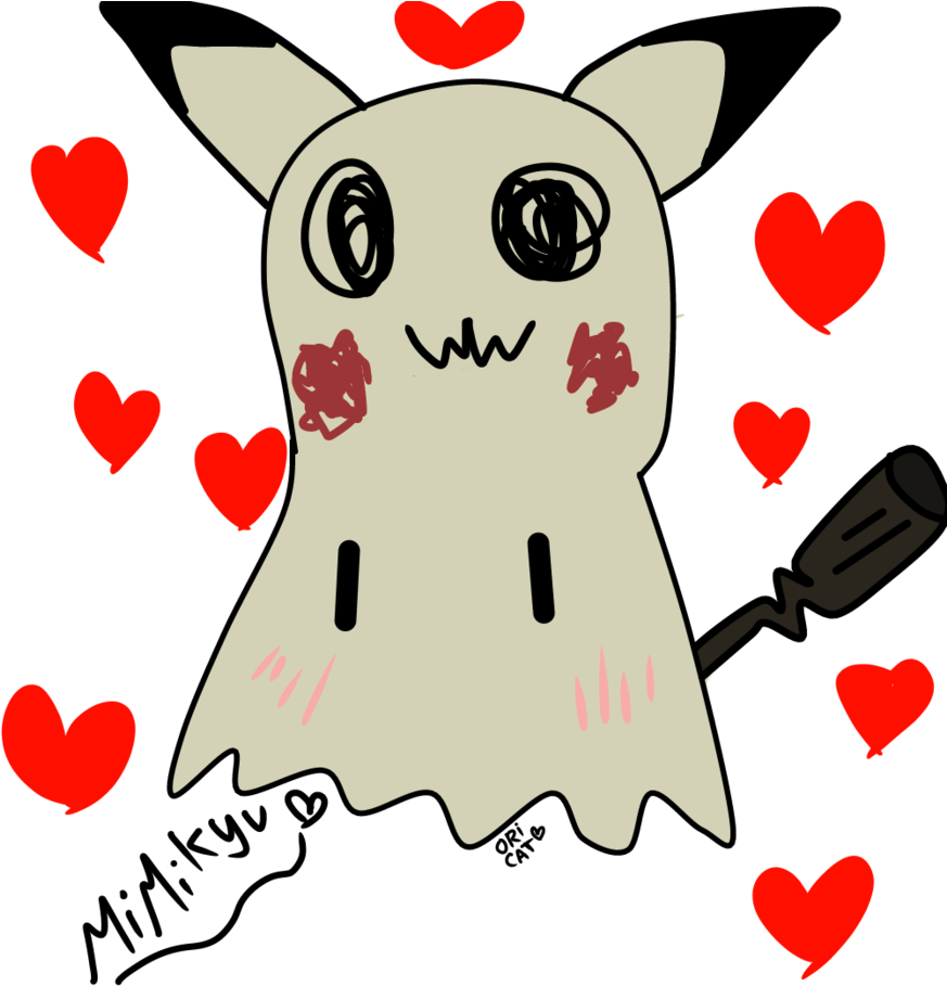 Mimikyu Pokemon Sol Y Luna Hallowen Kawai By Oricatt - Mimikyu Pokemon Sol Y Luna Hallowen Kawai By Oricatt (872x916)