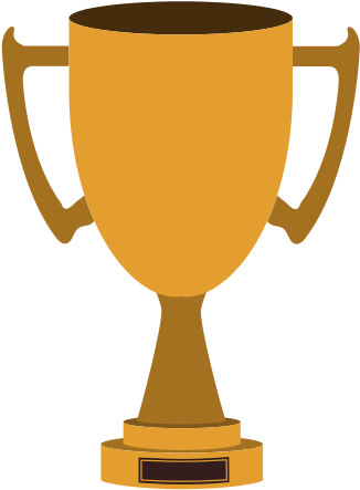 Gold Trophy Icon - Trophy Icon (550x550)