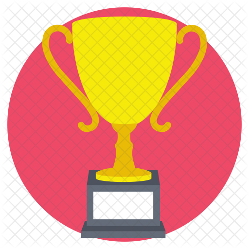 Gold Trophy Icon - Award (512x512)