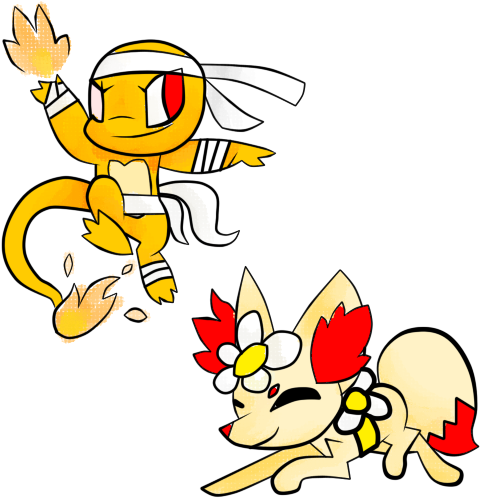 Sol And Fifi By Ramenbirb - Cartoon (512x512)