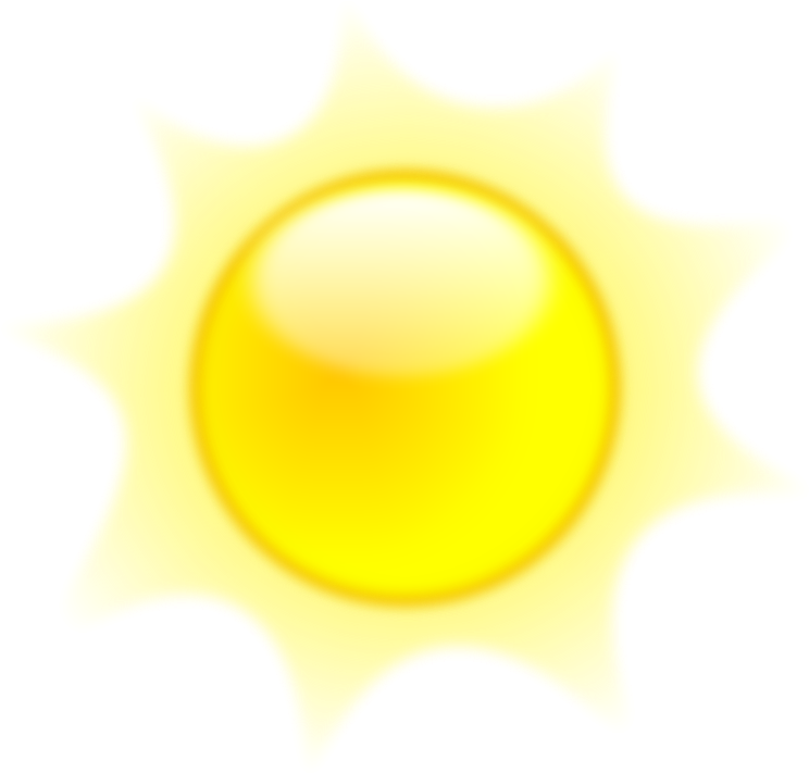 Cartoon Sun Black Background (800x800)