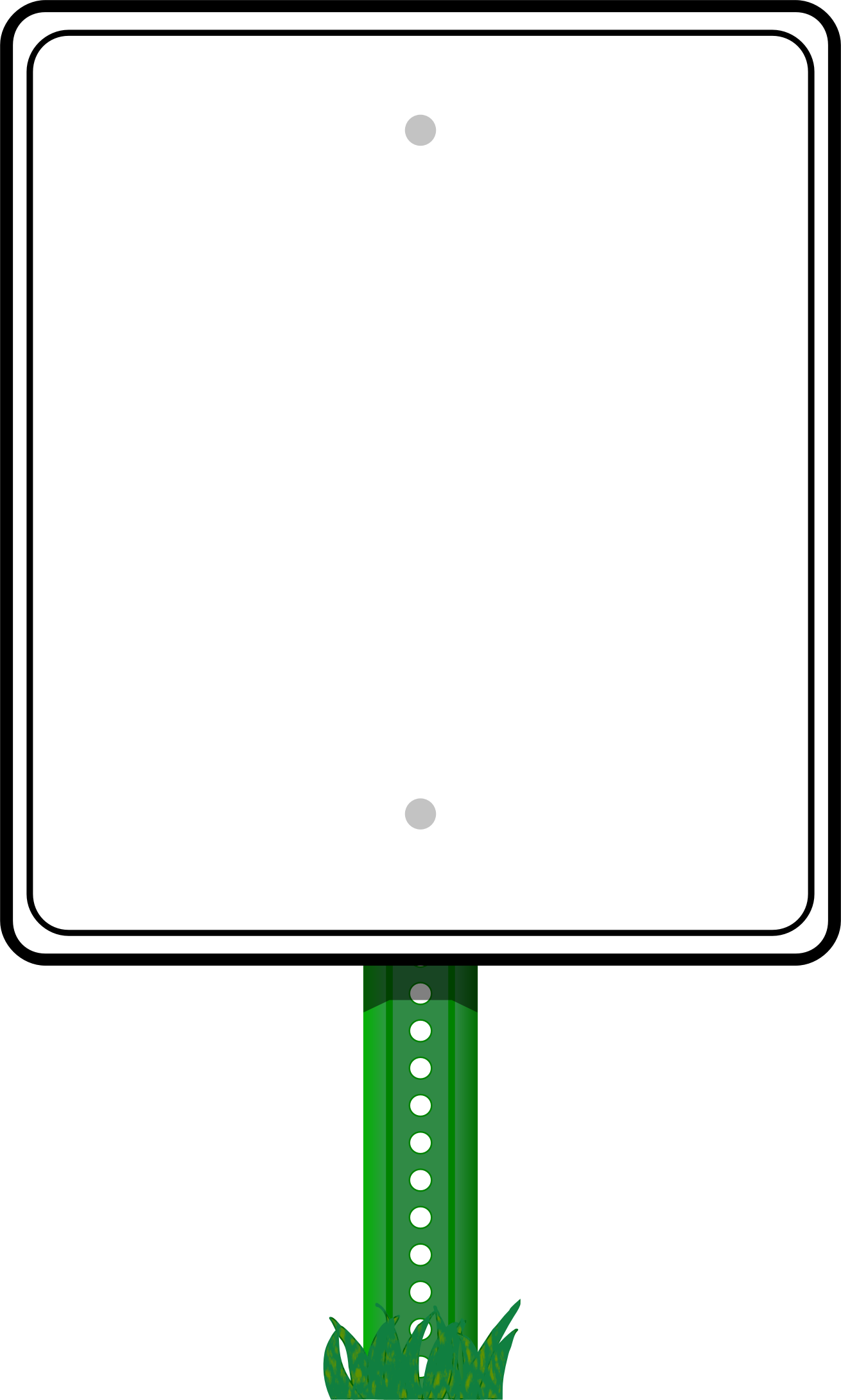 Big Image - Road Sign Transparent (1310x2182)