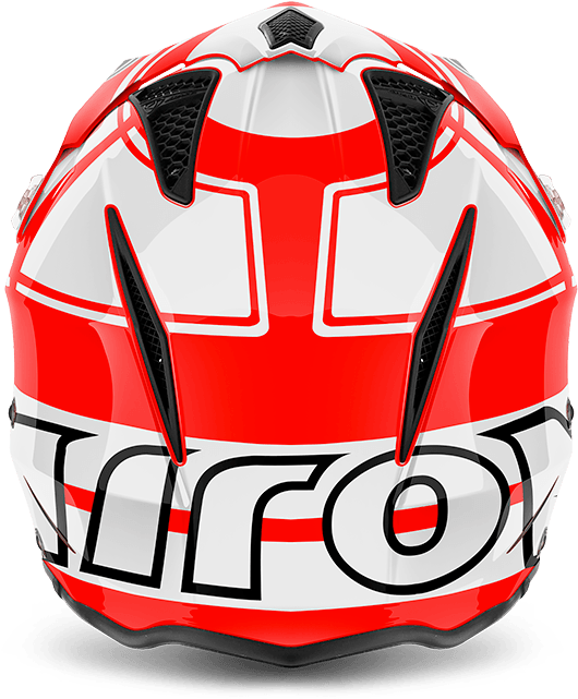 Airoh Red Gloss Trr Wintage Mx Helmet | 2017 Collection (640x640)